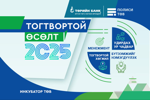 Төрийн банк ЖДҮ эрхлэгчдийг чадавхжуулах “Тогтвортой өсөлт 2025”  хөтөлбөрийг эхлүүллээ